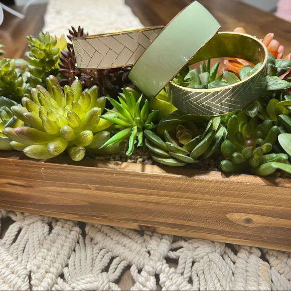 J. Crew Jewelry - J. Crew | 3 Enameled Large bangle bracelet #298